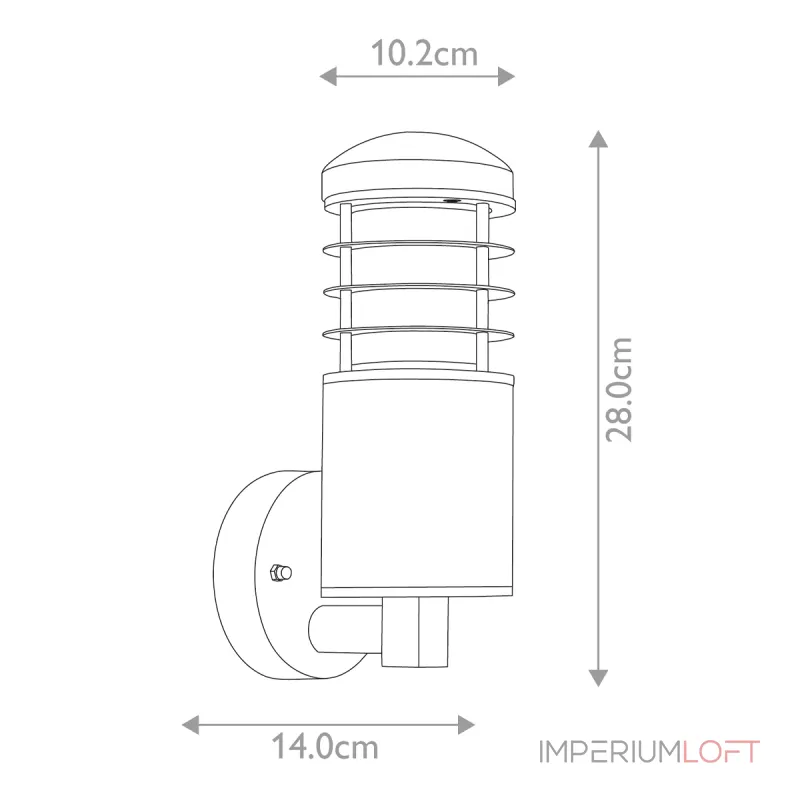 Настенный фонарь Elstead Lighting Poole GZ-POOLE-W