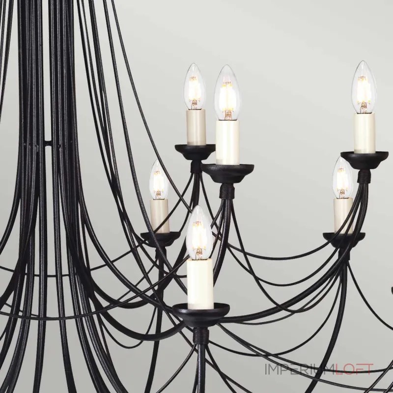Люстра Elstead Lighting Carisbrooke CB18-BLACK