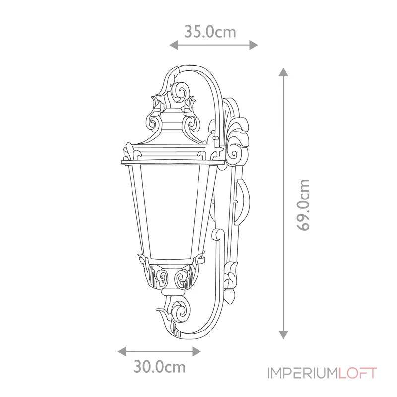 Настенный фонарь Elstead Lighting Baltimore BT1-L Настенный фонарь Elstead Lighting Baltimore BT1-L