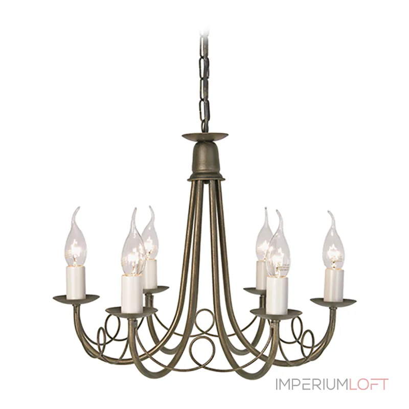 Люстра Elstead Lighting Minster MN6-BLK-GOLD Люстра Elstead Lighting Minster MN6-BLK-GOLD