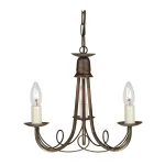 Люстра Elstead Lighting Minster MN3-BLK-GOLD