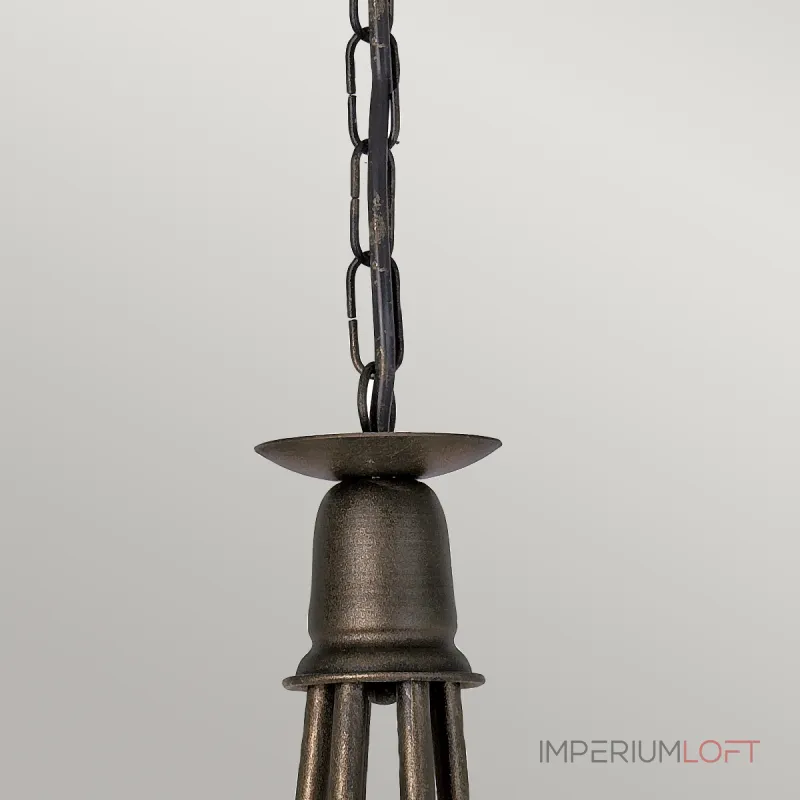 Люстра Elstead Lighting Minster MN6-BLK-GOLD Люстра Elstead Lighting Minster MN6-BLK-GOLD