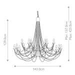 Люстра Elstead Lighting Carisbrooke CB18-BLACK