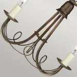 Люстра Elstead Lighting Minster MN3-BLK-GOLD