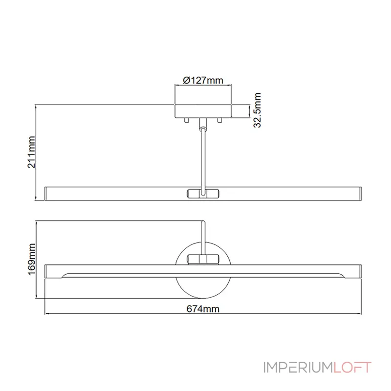 Светильник для картин Elstead Lighting Alton (el) ALTON-PL-L-WHT Светильник для картин Elstead Lighting Alton (el) ALTON-PL-L-WHT