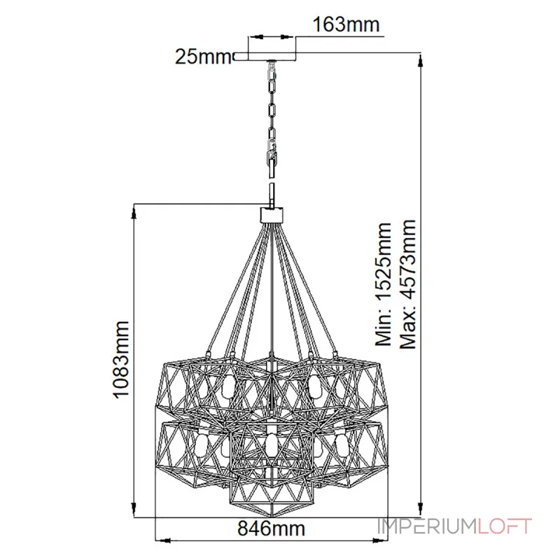 Люстра Hinkley Astrid HK-ASTRID-11P