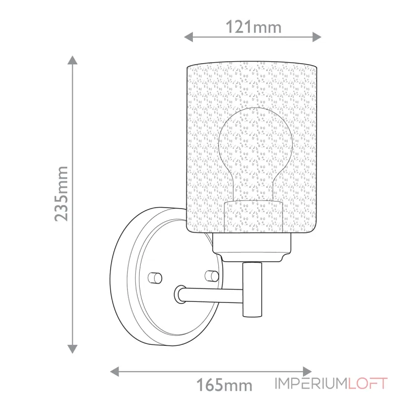 Бра Kichler Winslow KL-WINSLOW-1W-NBR Бра Kichler Winslow KL-WINSLOW-1W-NBR
