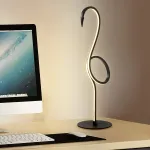 Настольная лампа Elstead Lighting Flamingo FLAMINGO-TL-BLK