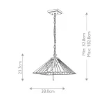 Подвесной светильник Elstead Lighting Alderley TF-ALDERLEY-P