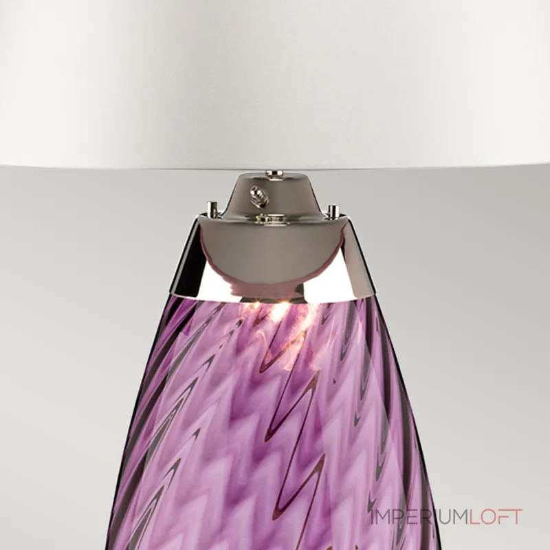 Настольная лампа Elstead Lighting Lena large LENA-TL-L-PLUM-OWSS