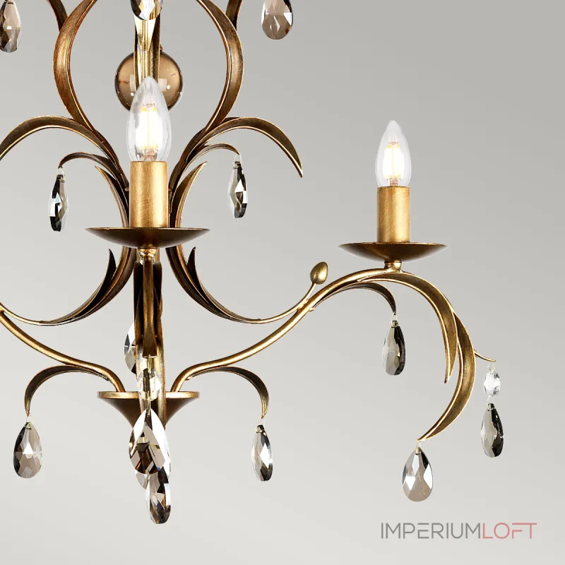 Люстра Elstead Lighting Lily LL3-ANT-BRZ Люстра Elstead Lighting Lily LL3-ANT-BRZ