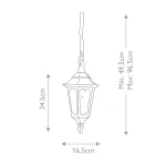 Подвесной фонарь Elstead Lighting Parish mini PRM9-BLACK