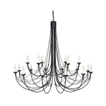 Люстра Elstead Lighting Carisbrooke CB18-BLACK