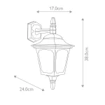 Настенный фонарь Elstead Lighting Chapel CPM2-BLACK