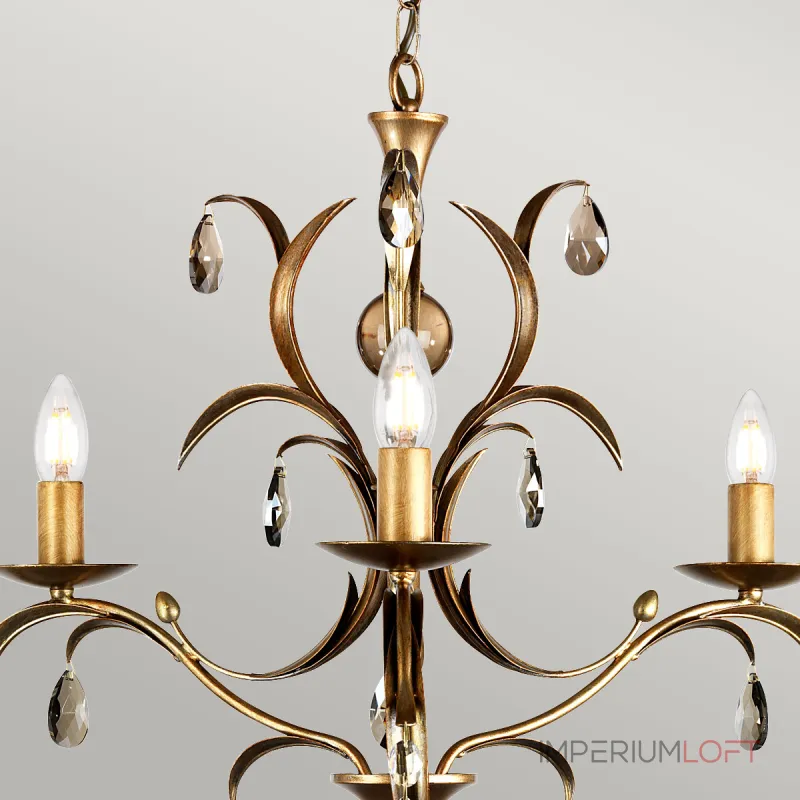 Люстра Elstead Lighting Lily LL3-ANT-BRZ Люстра Elstead Lighting Lily LL3-ANT-BRZ