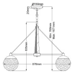 Люстра Kichler Marilyn QN-MARILYN6
