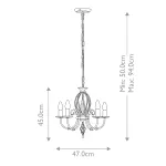 Люстра Elstead Lighting Artisan ART5-AGD-BRASS