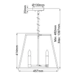 Люстра Hinkley Fulton HK-FULTON-4P