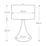 Настольная лампа Elstead Lighting Pinner PINNER-TL
