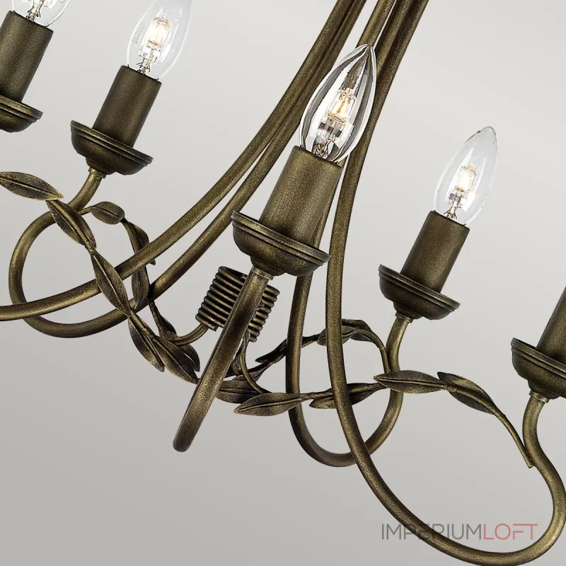 Люстра Elstead Lighting Olivia OV5-BLK-GOLD Люстра Elstead Lighting Olivia OV5-BLK-GOLD