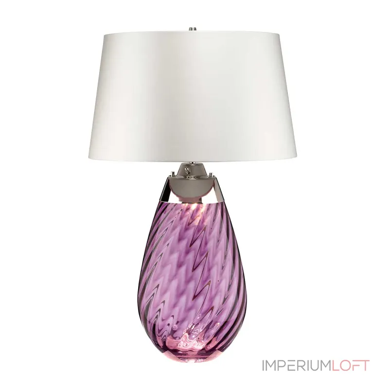 Настольная лампа Elstead Lighting Lena large LENA-TL-L-PLUM-OWSS