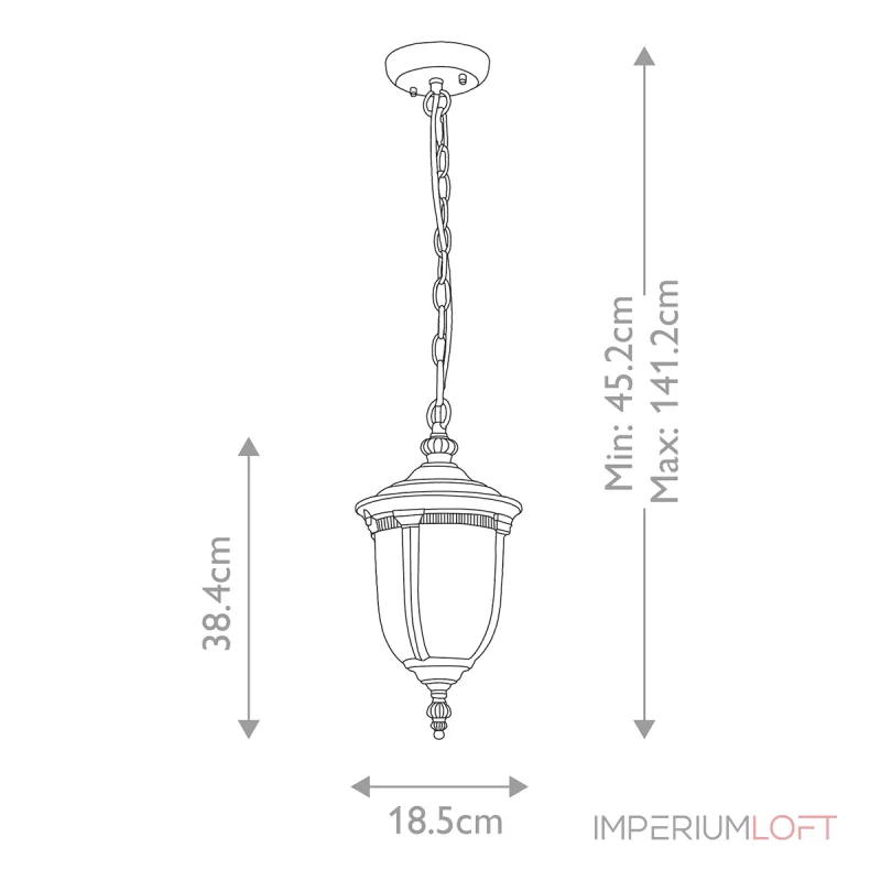 Подвесной фонарь Elstead Lighting Cleveland CL8-S