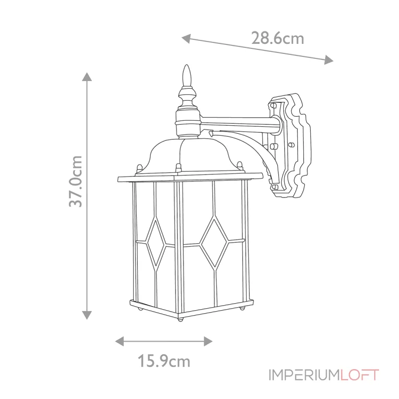 Настенный фонарь Elstead Lighting Wexford WX2