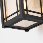 Настенный фонарь Quoizel Cedar point QZ-CEDAR-POINT-M-BK