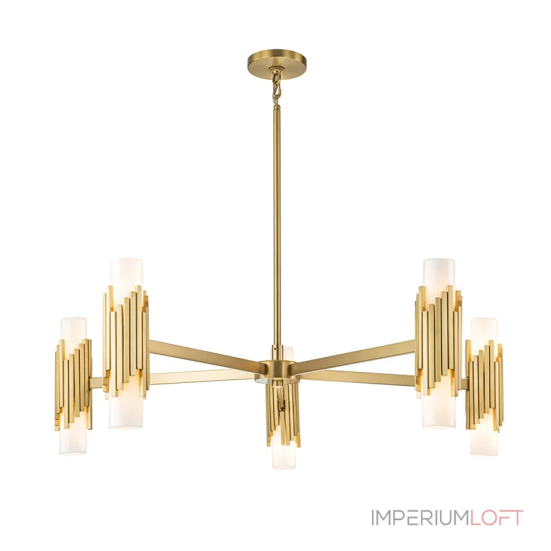 Люстра Elstead Lighting Marvele MARVELE10-AB-OPAL