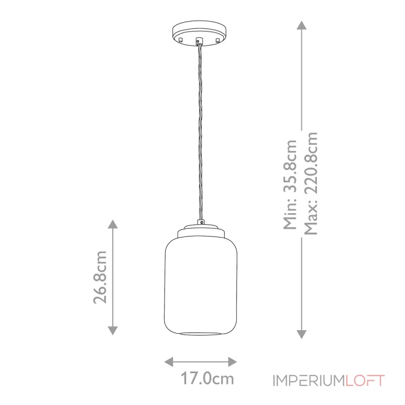 Подвесной светильник Elstead Lighting Sola (el) SOLA-P