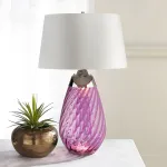 Настольная лампа Elstead Lighting Lena large LENA-TL-L-PLUM-OWSS