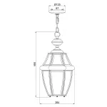 Подвесной светильник Quoizel Newbury QZ-NEWBURY8-L-AC