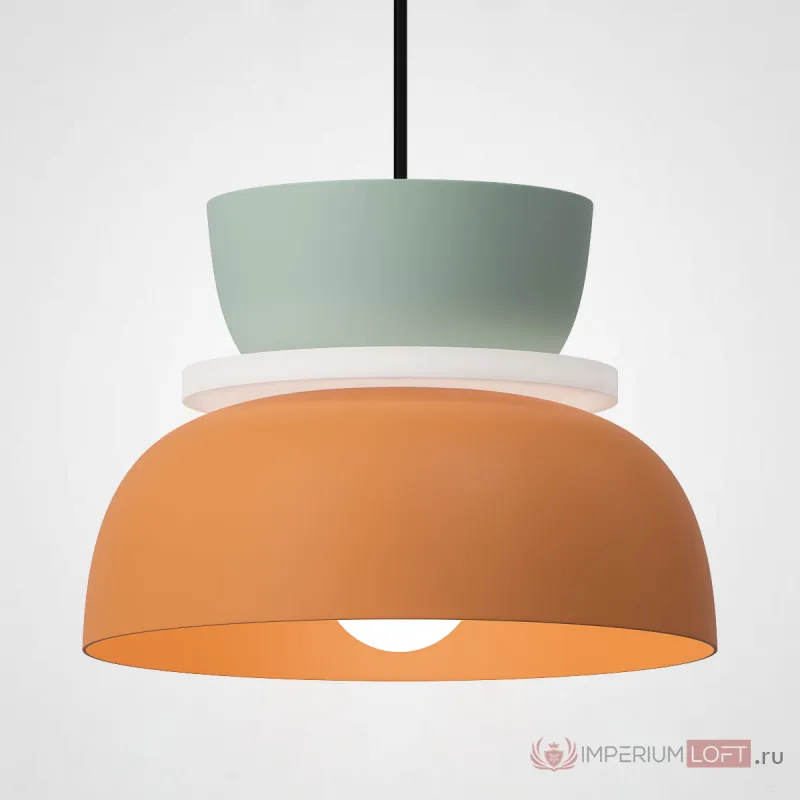 Подвесной светильник ILO D22 mint/orange от ImperiumLoft