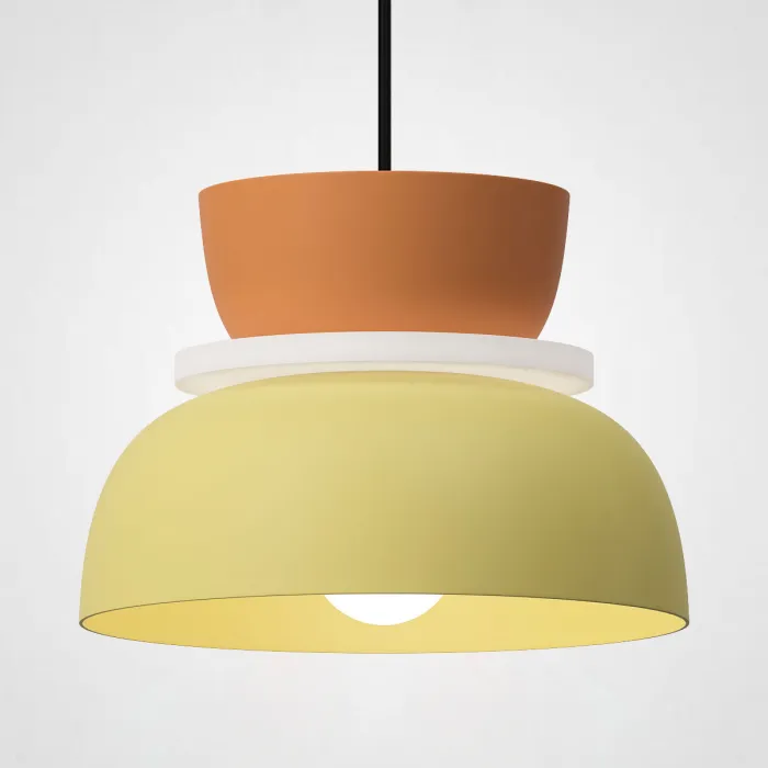 Подвесной светильник ILO D22 orange/yellow от ImperiumLoft