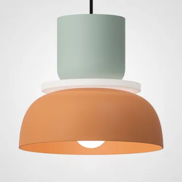 Подвесной светильник ILO D29 mint/orange от ImperiumLoft