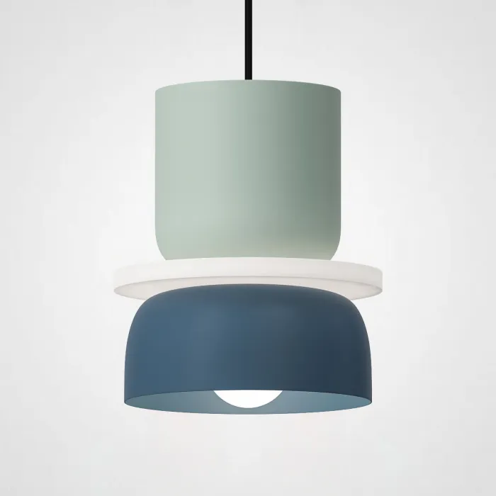 Подвесной светильник ILO D18,5 mint/blue от ImperiumLoft