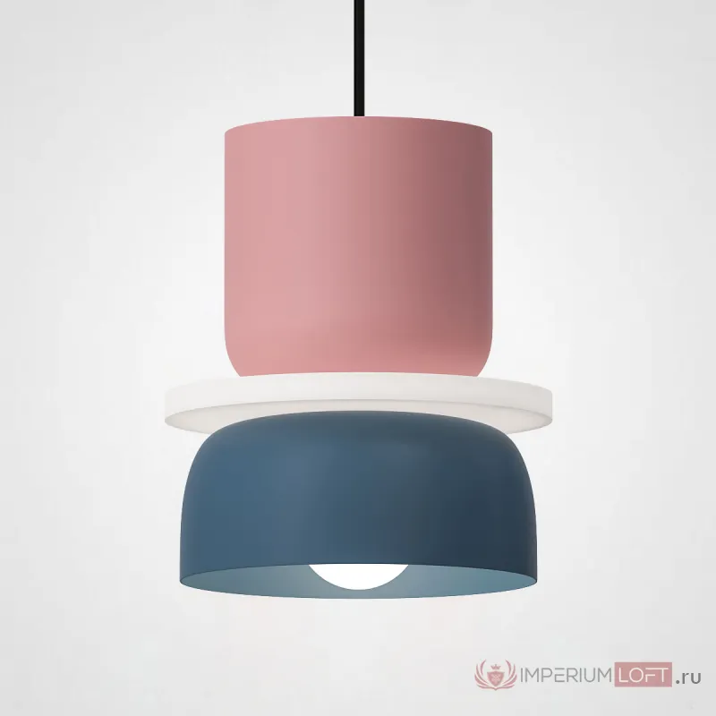 Подвесной светильник ILO D18,5 pink/blue от ImperiumLoft
