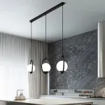 Подвесной светильник HOOP-TRIO Латунь, Эллипс S, Диск от ImperiumLoft