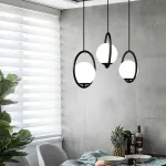 Подвесной светильник HOOP-TRIO Латунь, Эллипс S, Диск от ImperiumLoft