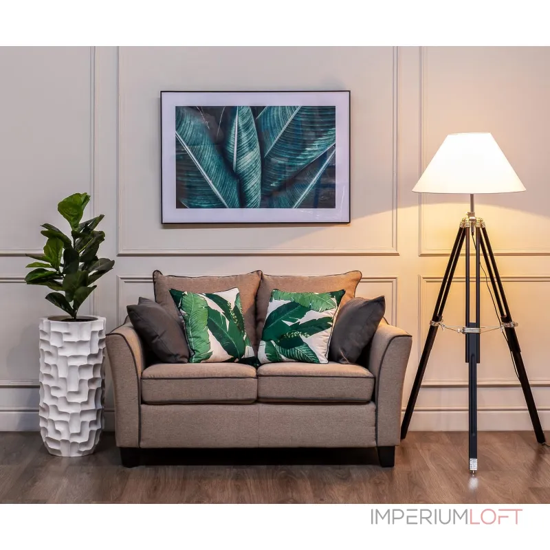 Кашпо белое напольное ZS-C787-27 от ImperiumLoft Кашпо белое напольное ZS-C787-27 от ImperiumLoft