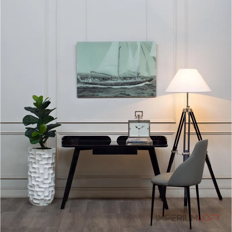 Кашпо белое напольное ZS-C787-27 от ImperiumLoft Кашпо белое напольное ZS-C787-27 от ImperiumLoft