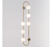 Настенное бра HOOP WALL H115 Gold