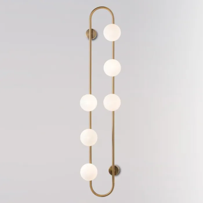 Настенное бра HOOP WALL H115 Gold от ImperiumLoft