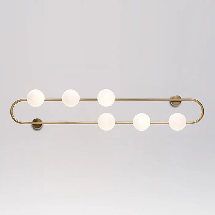 Настенное бра HOOP WALL H77 Gold от ImperiumLoft
