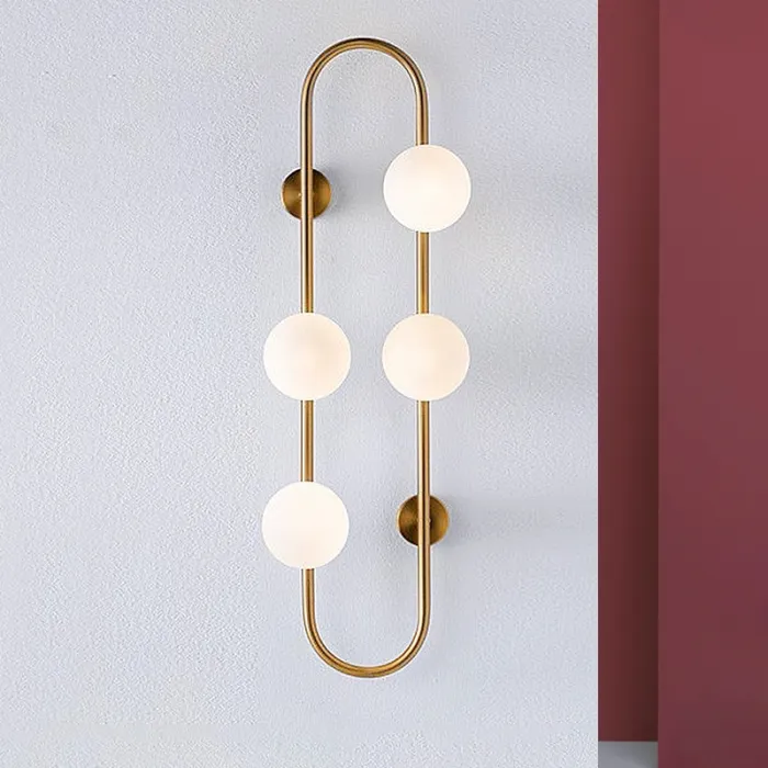 Настенное бра HOOP WALL H77 Gold от ImperiumLoft