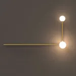Настенный светильник LINES 2 золото от ImperiumLoft