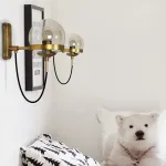 Настенное бра ORBIT WALL Черный от ImperiumLoft