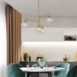 Подвесная люстра TEMPER L7 Gold от ImperiumLoft