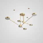 Подвесная люстра TECHNUM LED GOLD от ImperiumLoft