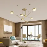 Подвесная люстра TECHNUM LED GOLD от ImperiumLoft